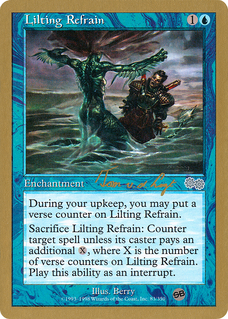 Lilting Refrain - 2000 Tom van de Logt (USG) (WCD-) - World Championship Decks 2000-1