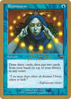 Brainstorm - 2000 Jon Finkel (MMQ) (WCD-) - World Championship Decks 2000-1