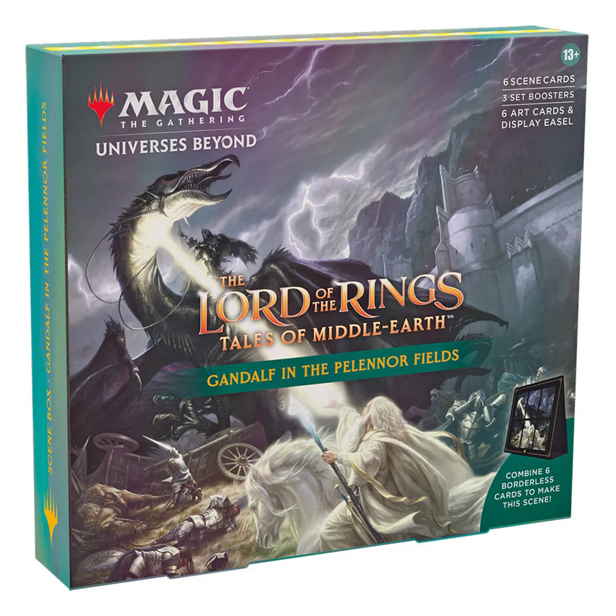 Magic: The Gathering The Lord of the Rings: Tales of Middle-earth Scene Box - Gandalf in Pelennor Fields-1