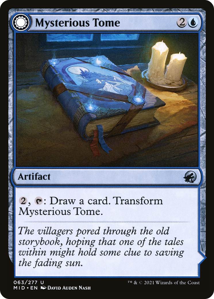 Mysterious Tome // Chilling Chronicle [Innistrad: Midnight Hunt]-3