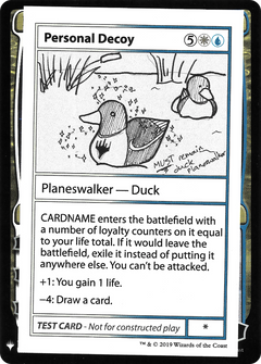 Personal Decoy [Mystery Booster Playtest Cards]-1