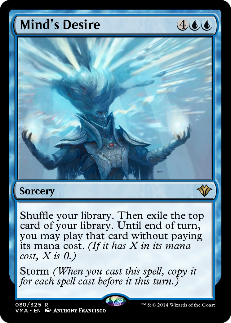 Mind's Desire (VMA-080) - Vintage Masters Foil-1
