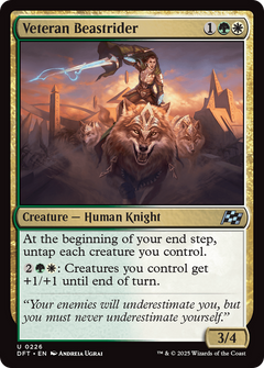 Veteran Beastrider (DFT-226) - Aetherdrift Foil-1