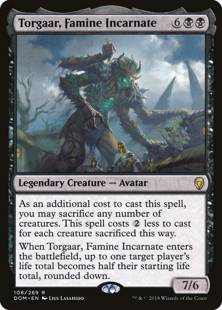 Torgaar, Famine Incarnate (DOM-108) - Dominaria-1