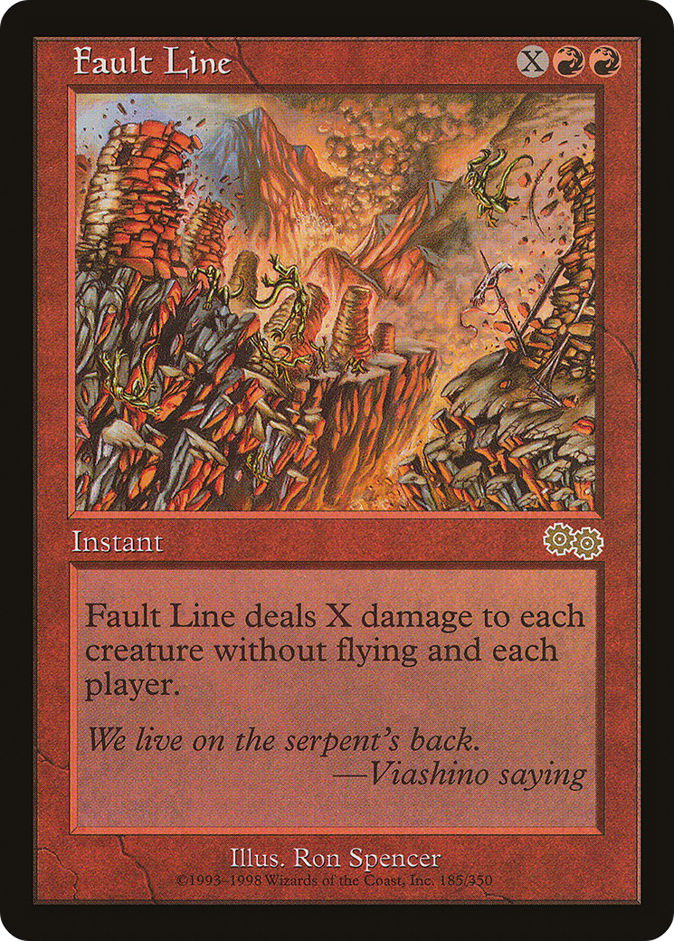 Fault Line [Urza's Saga]-1