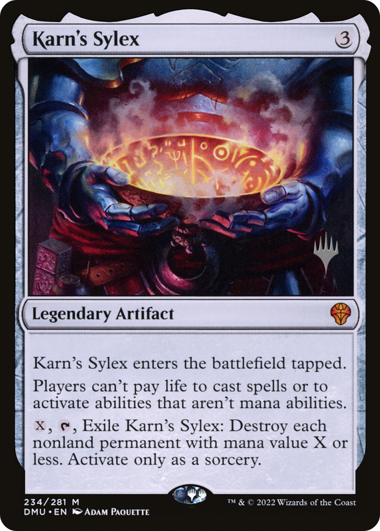 Karn's Sylex (Promo Pack) [Dominaria United Promos]-1