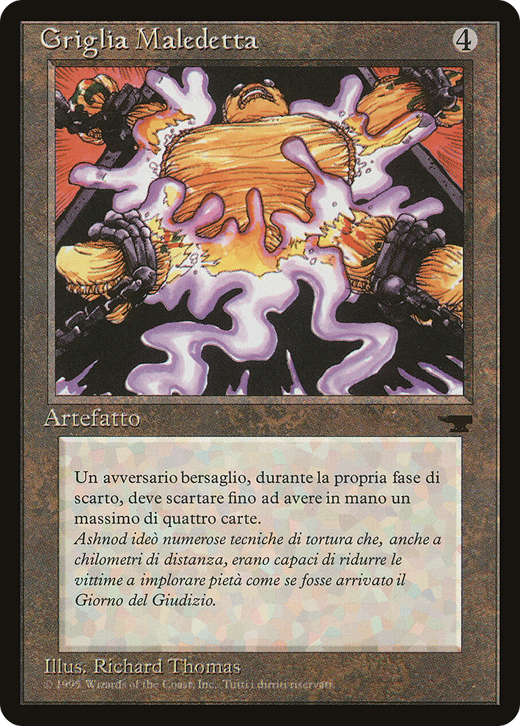 Cursed Rack (Italian) - "Griglia Maledetta" (REN-) - Rinascimento-1