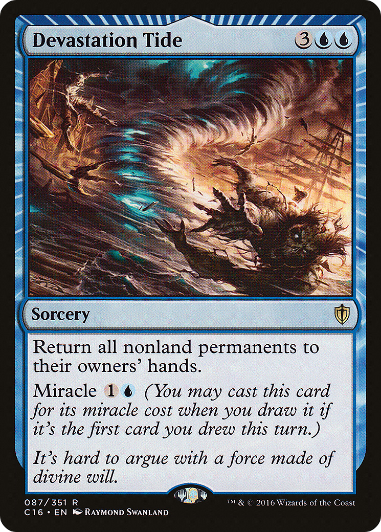 Devastation Tide [Commander 2016]-1