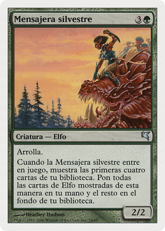 Sylvan Messenger (Spanish) - "Mensajera silvestre" (B14) (PSAL-B14) - Salvat 2005-1