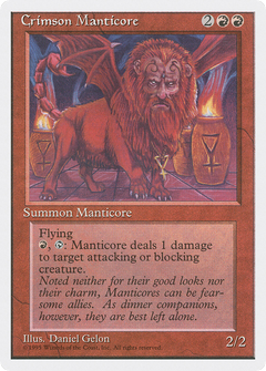 Crimson Manticore [Fourth Edition]-1
