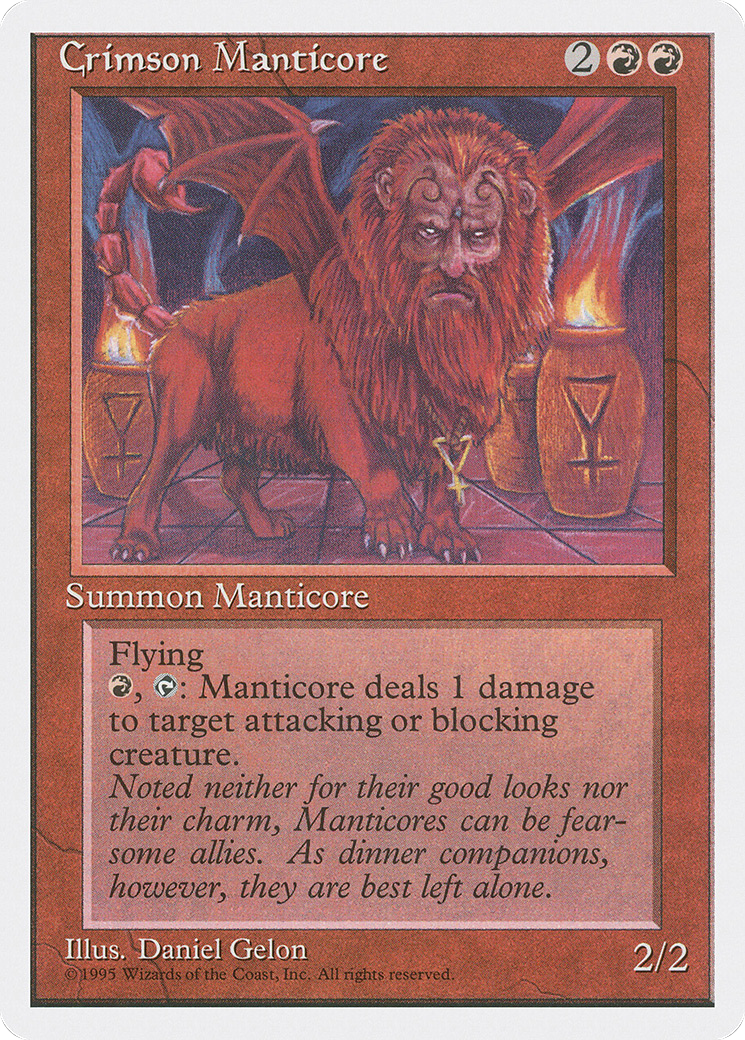 Crimson Manticore [Fourth Edition]-1