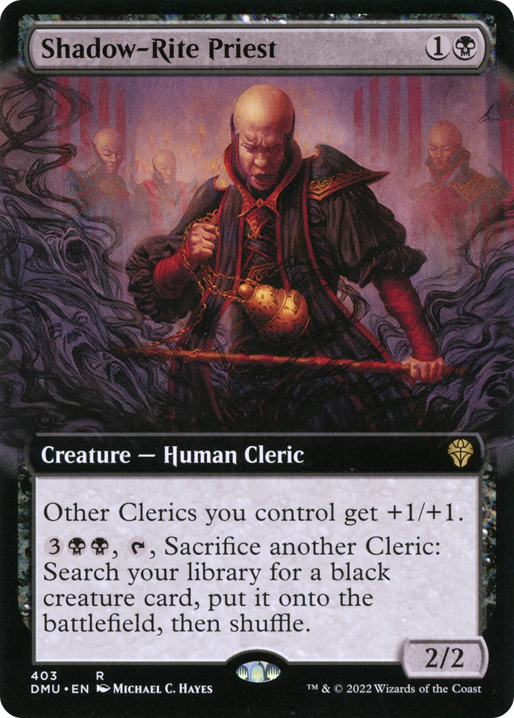 Shadow-Rite Priest (Extended Art) [Dominaria United]-1