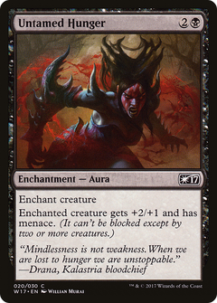 Untamed Hunger (W17-020) - Welcome Deck 2017-1