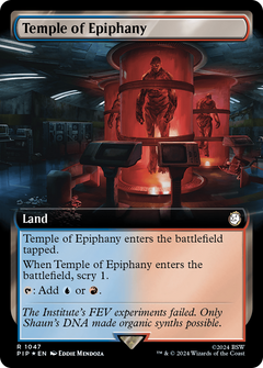 Temple of Epiphany (Extended Art) (Surge Foil) [Fallout]-1