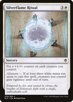 Silverflame Ritual [Throne of Eldraine]-1