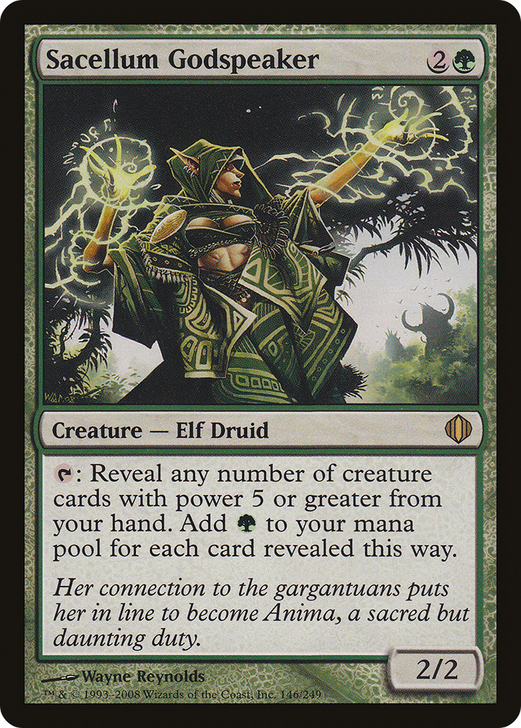 Sacellum Godspeaker [Shards of Alara]-1