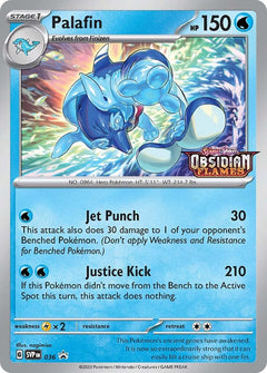 Palafin (036) (Stamped) [Scarlet & Violet: Black Star Promos]-1