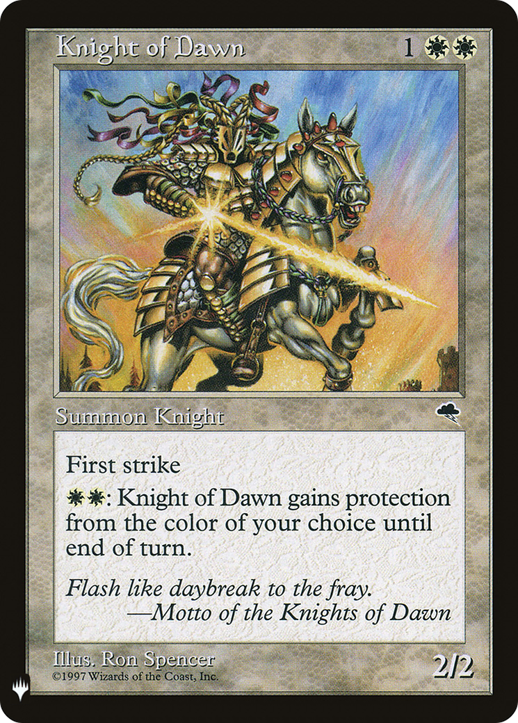 Knight of Dawn [Mystery Booster]-1