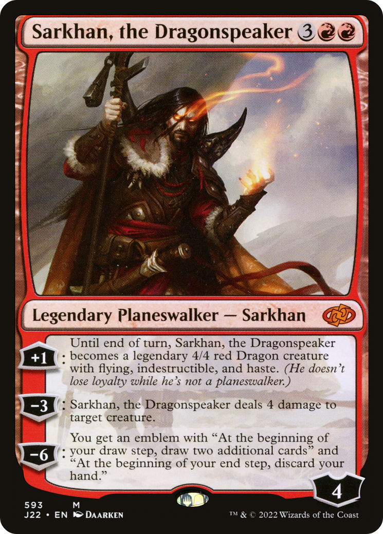 Sarkhan, the Dragonspeaker [Jumpstart 2022]-1