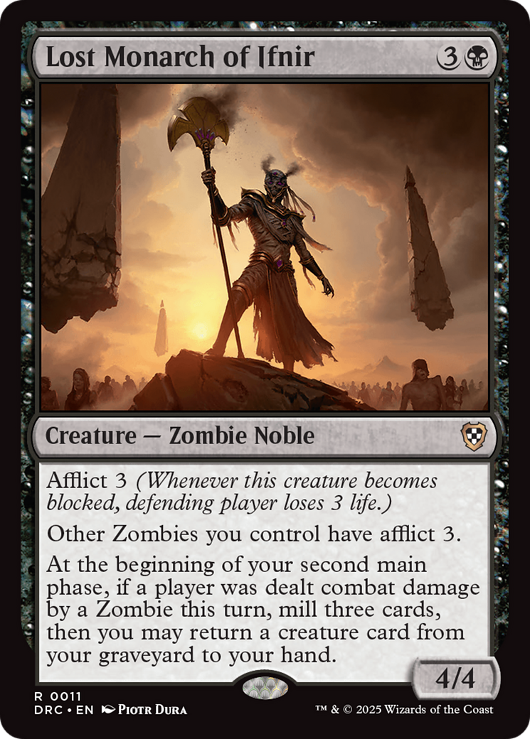 Lost Monarch of Ifnir [Aetherdrift Commander]-1