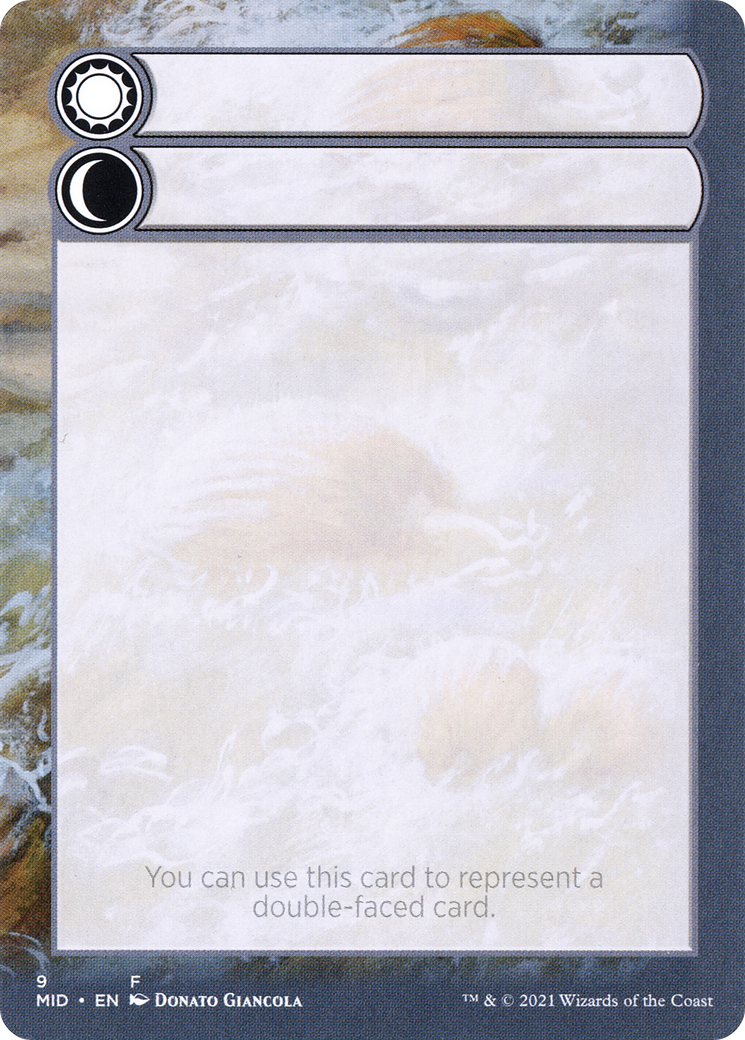 Double-Faced Substitute Card (SMID-009) - Innistrad: Midnight Hunt Substitute Cards (Borderless)-1