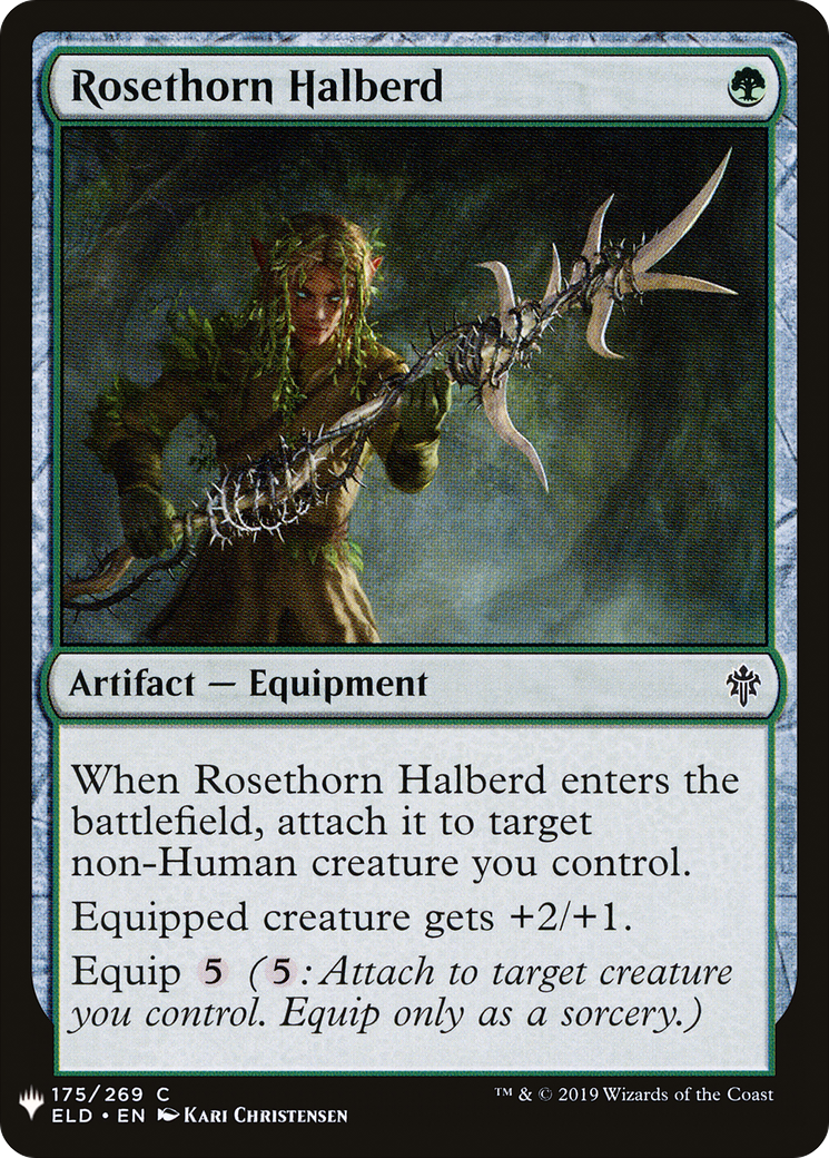 Rosethorn Halberd [Mystery Booster]-1