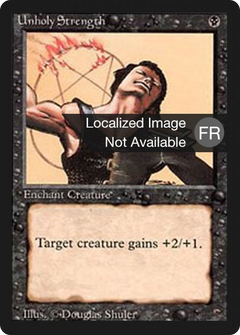 Unholy Strength (FBB-) - Foreign Black Border-1