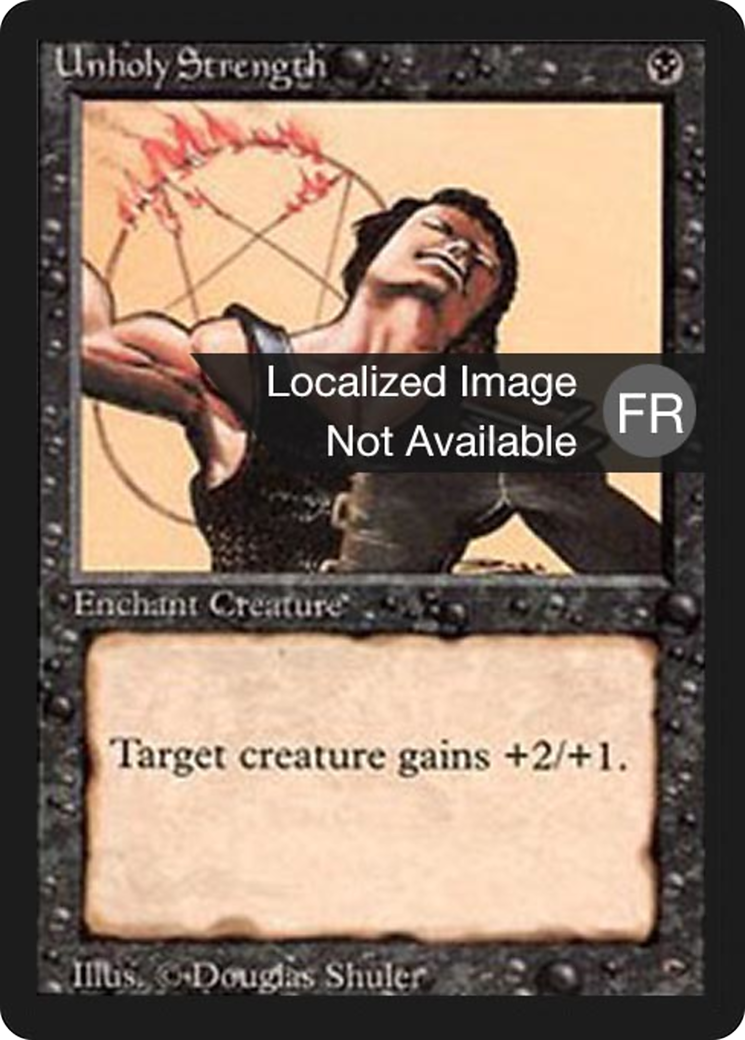 Unholy Strength (FBB-) - Foreign Black Border-1