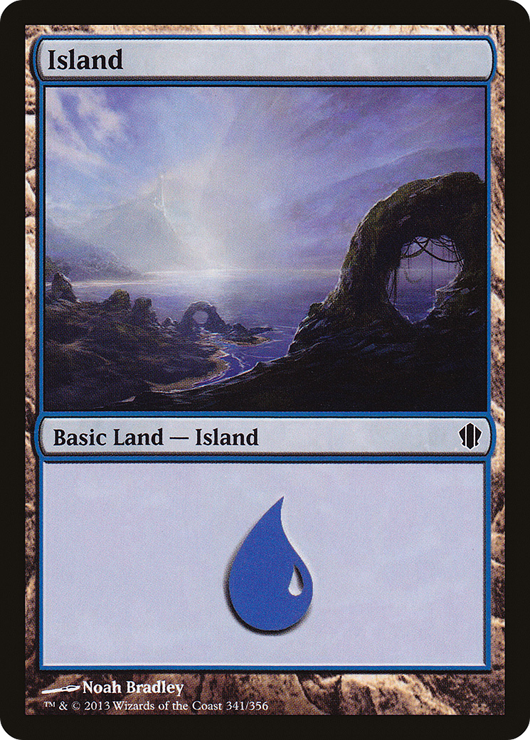 Island (341) [Commander 2013]-1