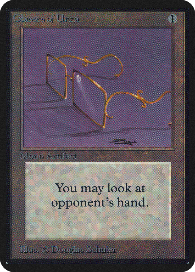 Glasses of Urza (LEA-) - Limited Edition Alpha-1