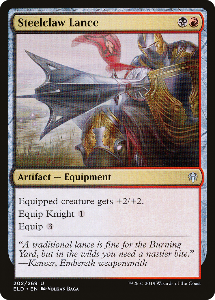 Steelclaw Lance [Throne of Eldraine]-1
