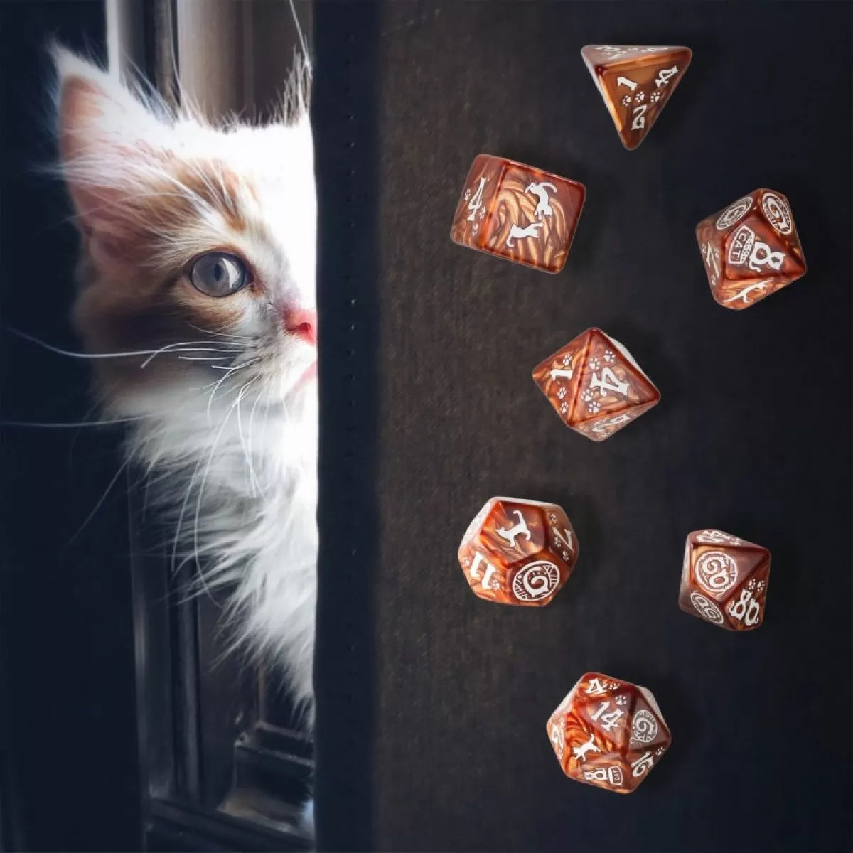 Cats Dice Set - Muffin Dice Set 7-3