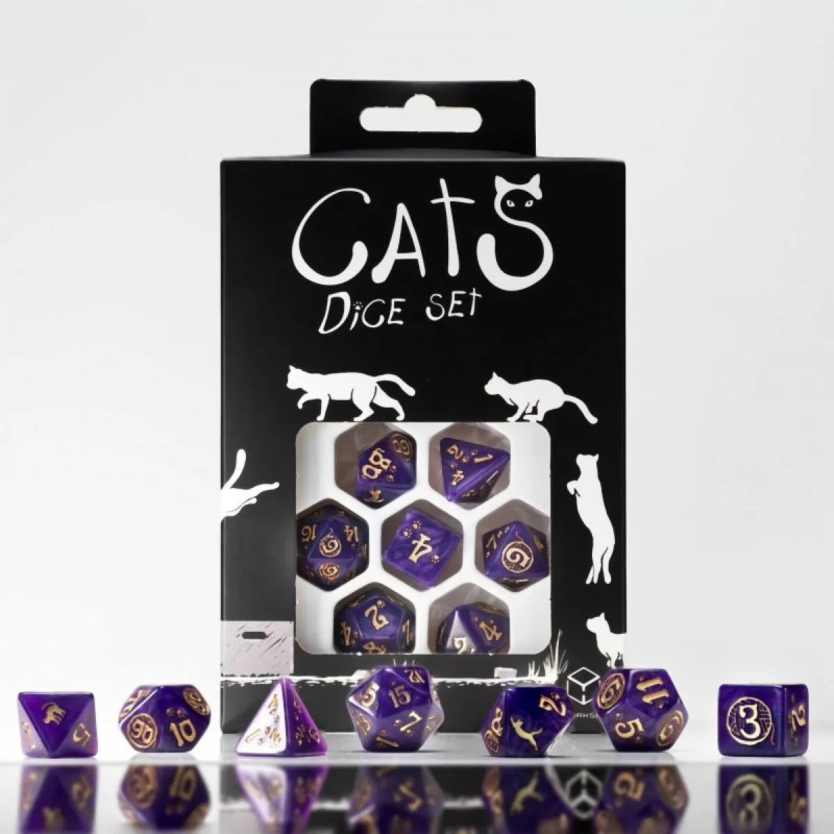 Cats Dice Set - Purrito Dice Set 7
