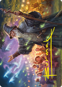 Gandalf, Friend of the Shire // Gandalf, Friend of the Shire (ALTR-005) - Tales of Middle-earth Art Series (Borderless) Foil-3