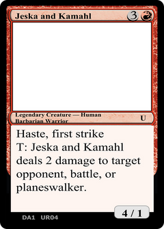 Jeska and Kamahl (UNK-UR04B) - Unknown Event-1