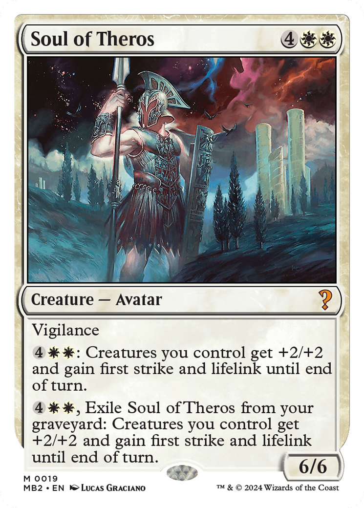 Soul of Theros (White Border) [Mystery Booster 2]-1