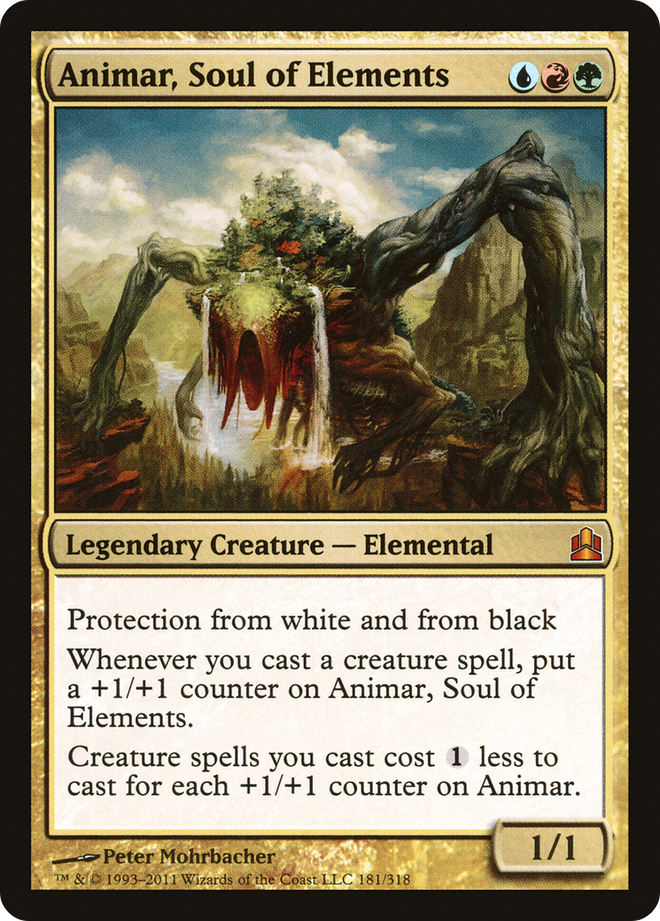 Animar, Soul of Elements [Commander 2011]-1