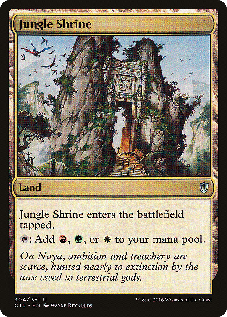 Jungle Shrine [Commander 2016]-1