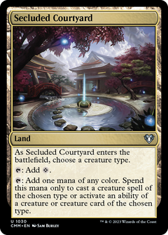 Secluded Courtyard [Commander Masters]-1