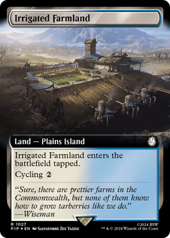 Irrigated Farmland (Extended Art) (Surge Foil) [Fallout]-1