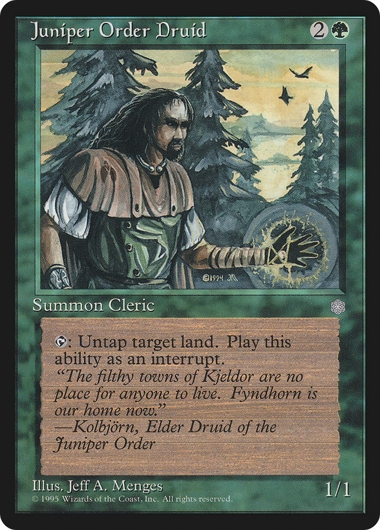 Juniper Order Druid [Ice Age]-1