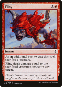 Fling [Throne of Eldraine]-1