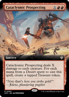 Cataclysmic Prospecting (Extended Art) [Outlaws of Thunder Junction Commander]-1