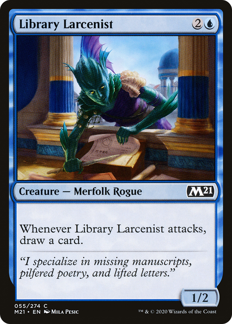 Library Larcenist [Core Set 2021]-1