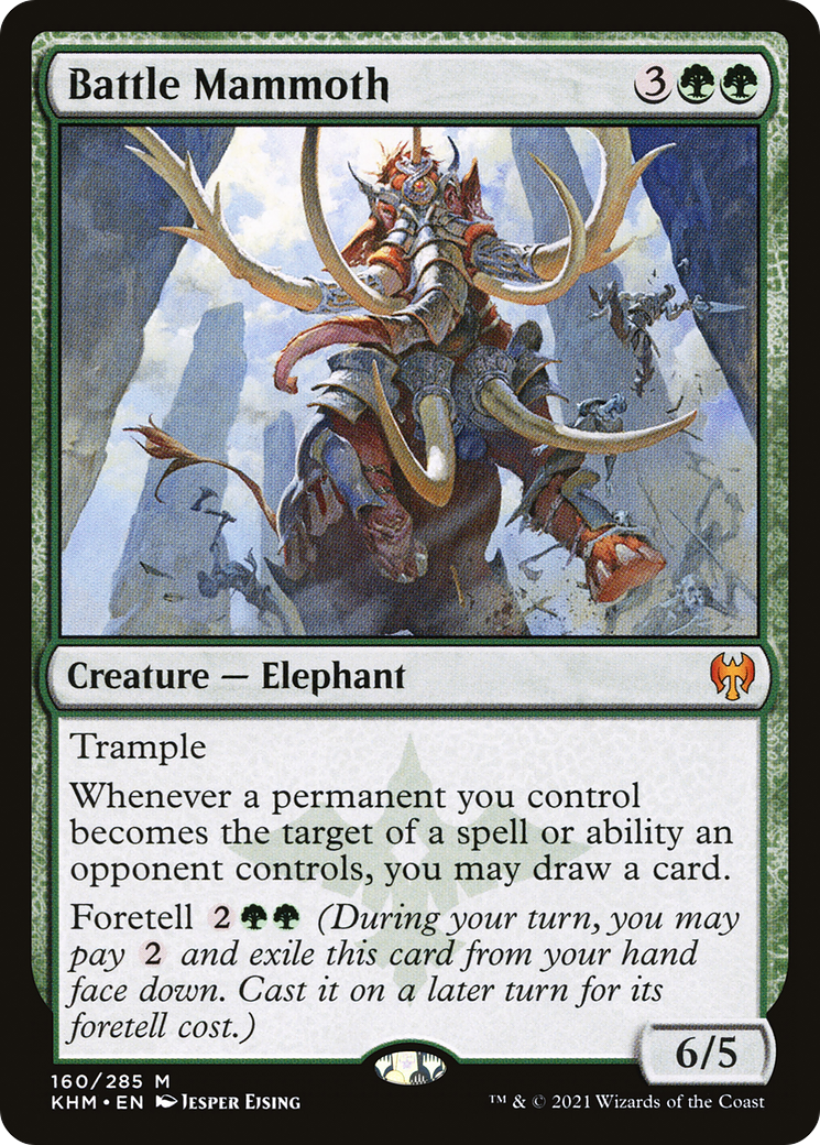 Battle Mammoth [Kaldheim]-1