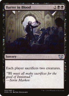 Barter in Blood [Duel Decks: Blessed vs. Cursed]-1
