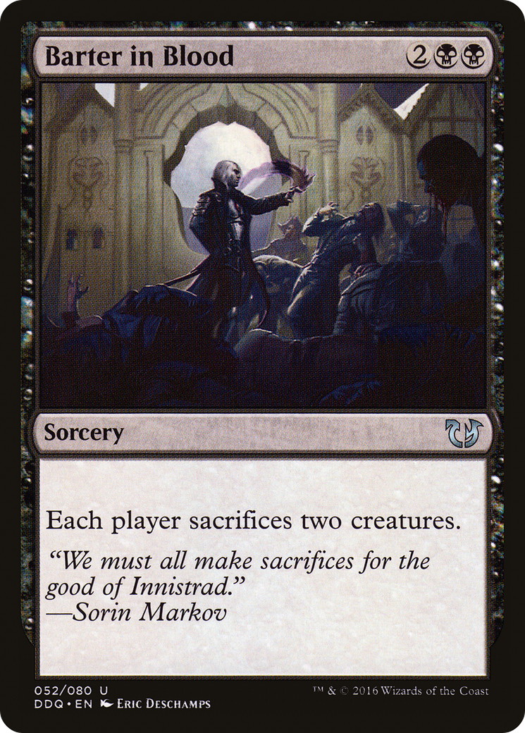 Barter in Blood [Duel Decks: Blessed vs. Cursed]-1