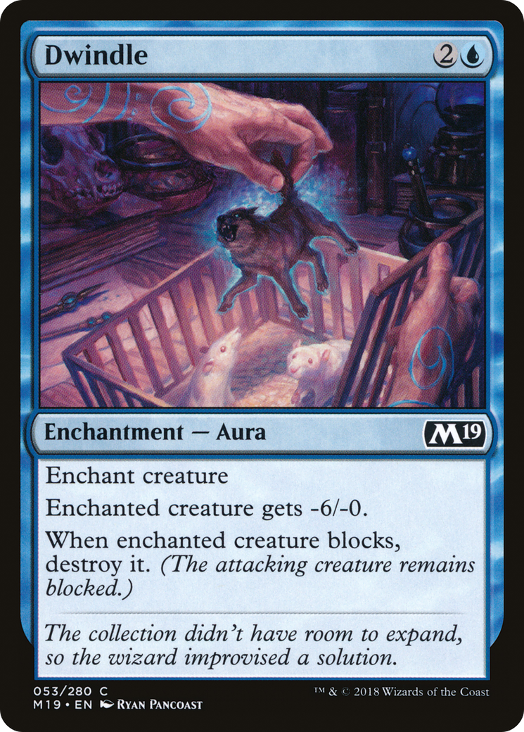 Dwindle [Core Set 2019]-1