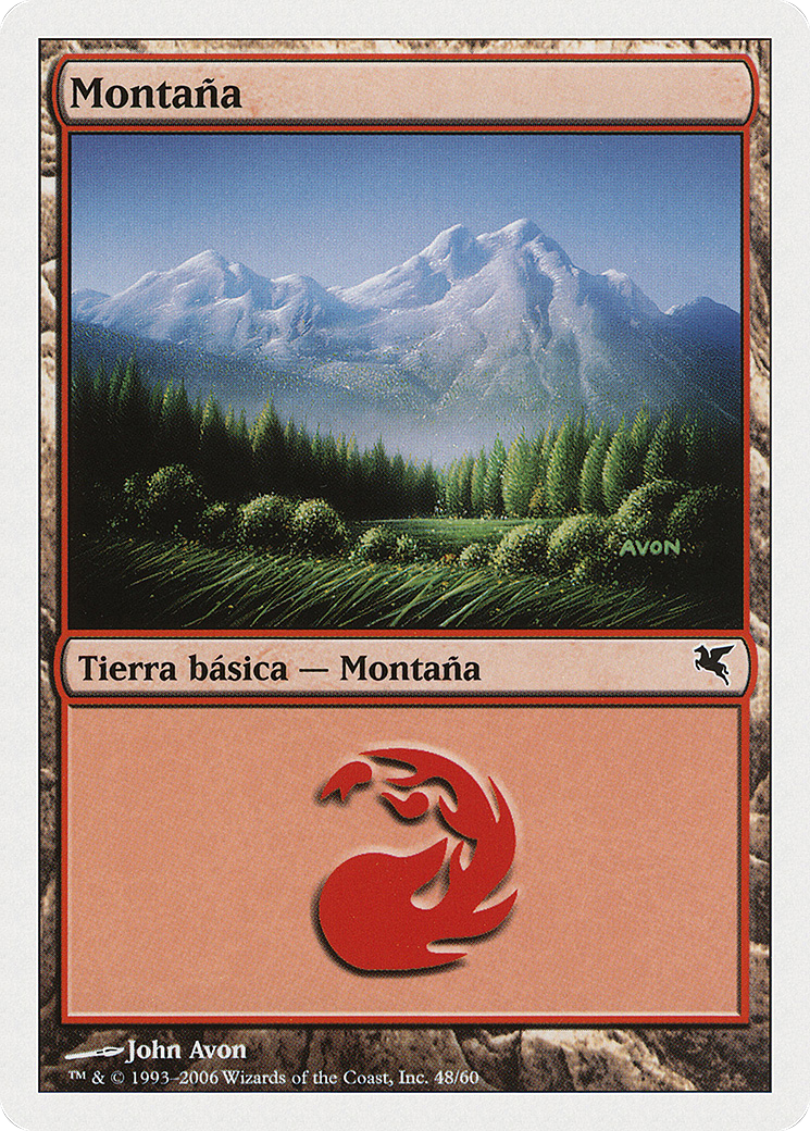 Mountain (Italian) - "Montagna" (C48) (PSAL-C48) - Salvat 2005-1