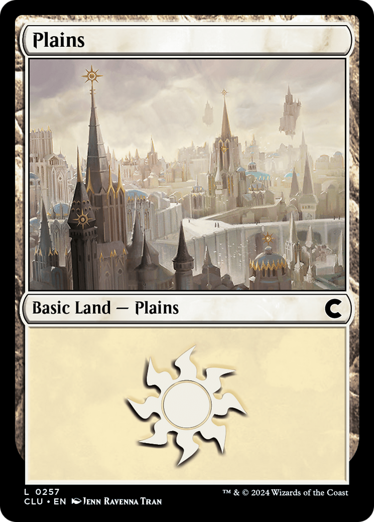 Plains (0257) [Ravnica: Clue Edition]-1